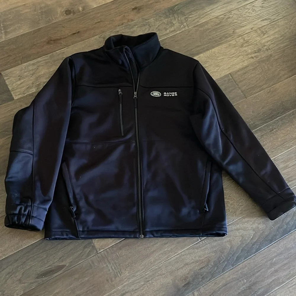 Range Rover JKT-Antigua Black Performance Jacket Full-Zip Fleece - Picture 3 of 4